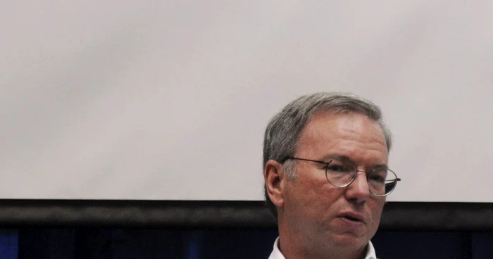 Eric Schmidt, unul dintre şefii de la Google FOTO Reuters