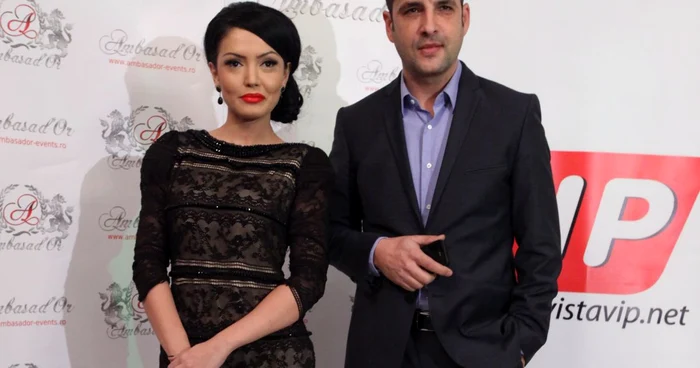 Andreea Mantea, alături de fostul ei coleg de emisiune, Mădălin Ionescu FOTO Click