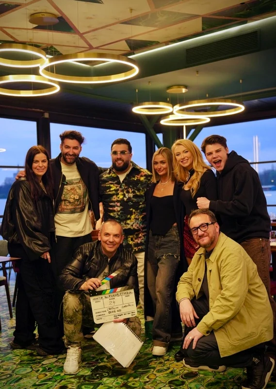 Au început filmările la „Un weekend criminal" cu Tzancă Uraganu și Iuliana Beregoi  Foto: Instagram 