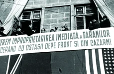 Gheorghe Gheorghiu-Dej cheamă „oamenii muncii la lupta pentru punerea în practică a programului de guvernare al F.N.D.” (13 februarie 1945)