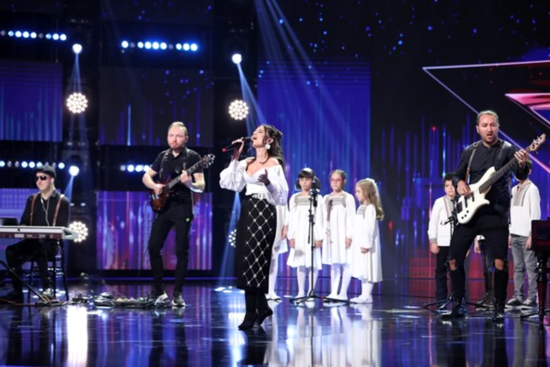 Eugenia Nicolae la Romanii au talent/ foto Pro TV
