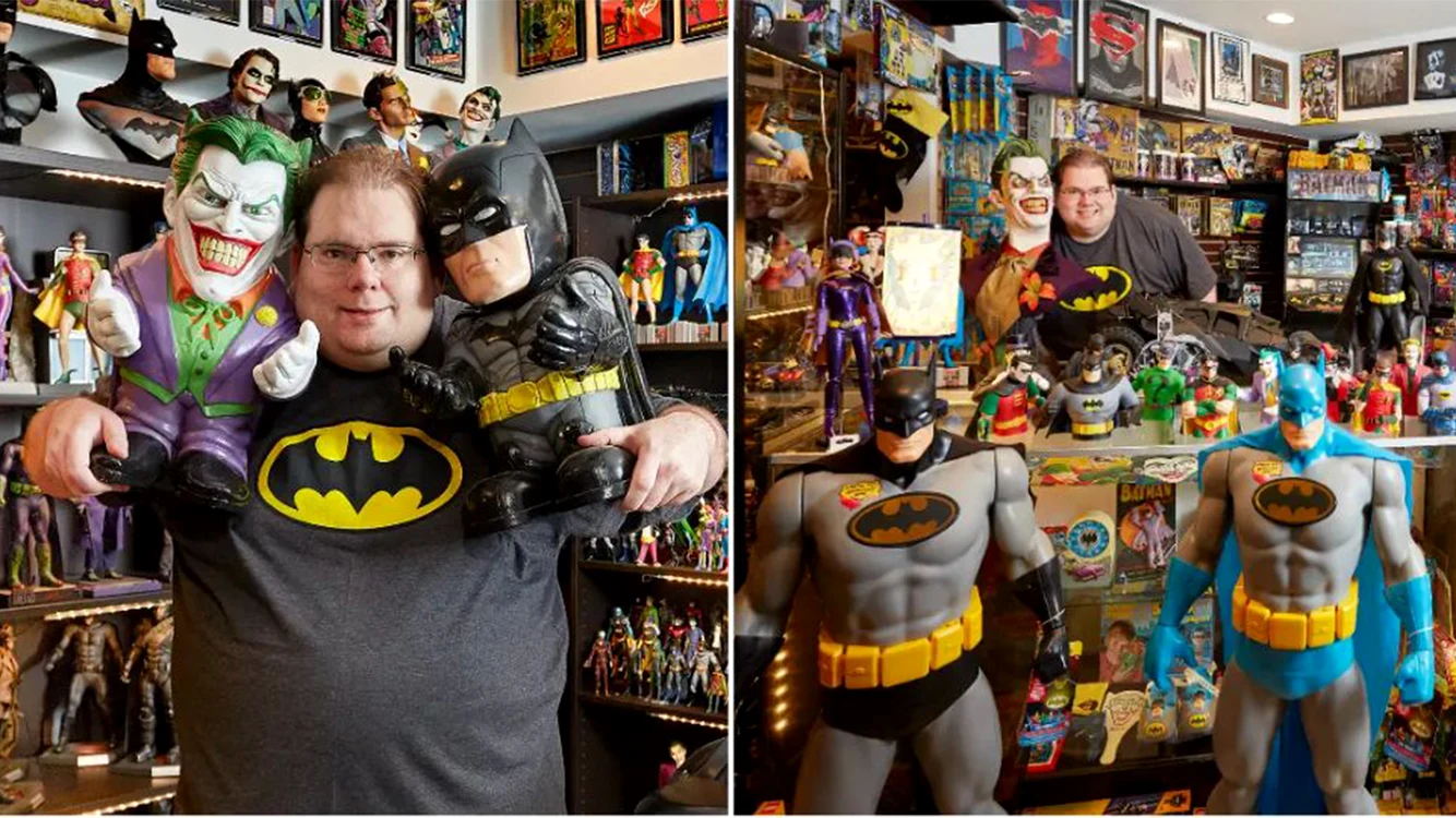 Brad Ladner are 8.226 de obiecte. FOTO: GUINNESS WORLD RECORDS