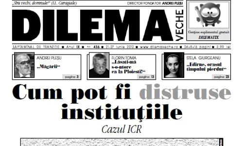 Cum pot fi distruse instituţiile Cazul ICR jpeg