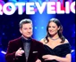 Cântăreața Raluka și actorul Pavel Bartoș  prezintă și Protevelion 2025 foto: Pro Tv 