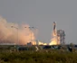 Racheta New Shepard a companiei Blue Origin se ridică din Van Horn Texas cu Jeff Bezos Mark Bezos Oliver Daemen si Wally Funk la bord 20 iulie 2021 FOTO Getty Images / Joe Raedle