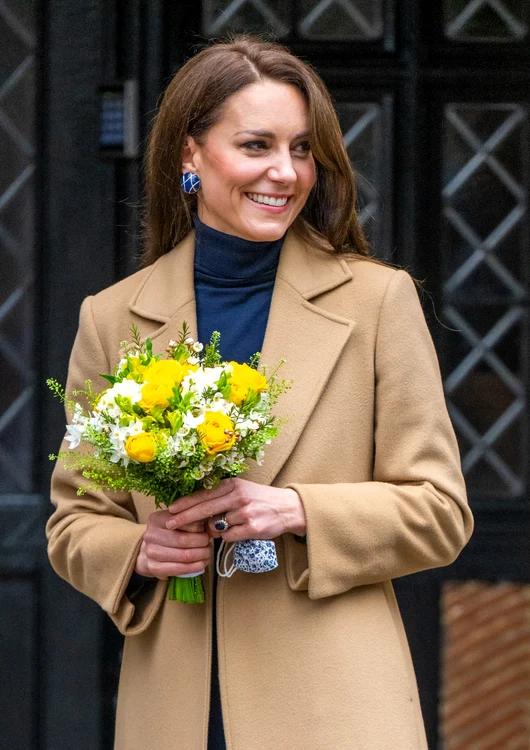 Kate Middleton cu flori, Profimedia jpg