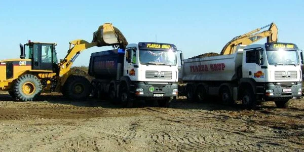 Utilaje aparţinând firmei Florea Grup