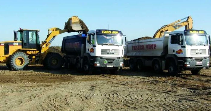 Utilaje aparţinând firmei Florea Grup