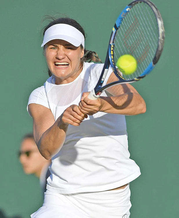 Monica Niculescu a ajuns pe locul 16 în lume la dubluFOTO: Guliver/ Gettyimages