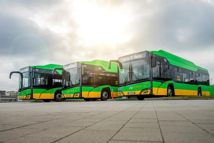 Autobuze electrice pentru orașul Galați FOTO: Primăria Galați