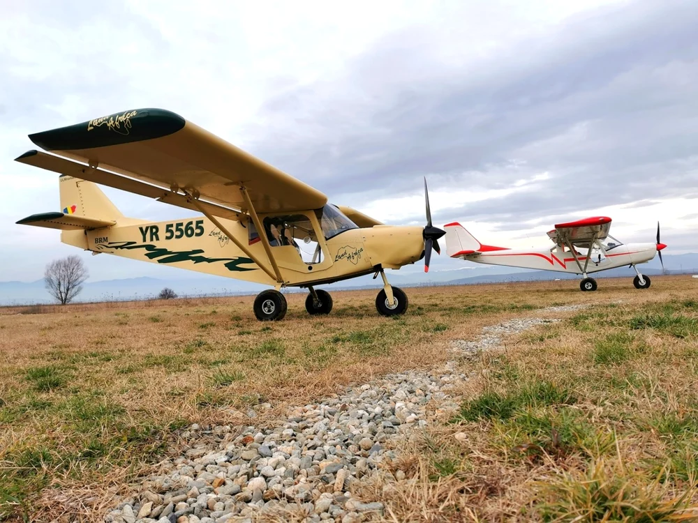 Pista aerodromului din Târgu Jiu ar putea fi extinsă                  Foto: facebook.com/aerodromtargujiu