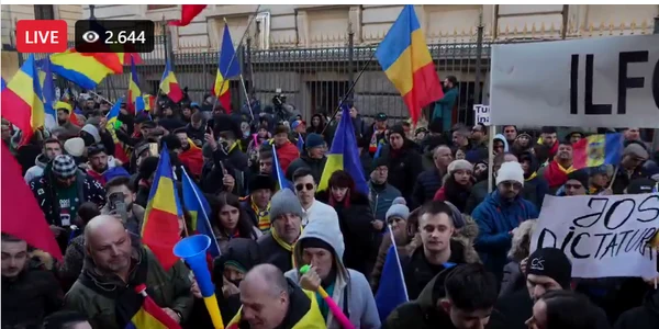 Protest aur 18 ian BUCURESTI captura FB png