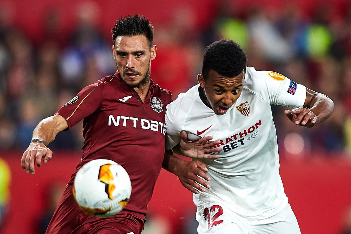 În februarie 2020, CFR a fost pe punctul de a o elimina pe FC SevillaFoto: Guliver / GettyImages