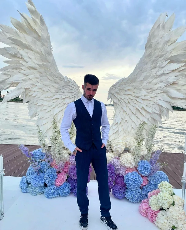 Este prima dată când Zanni participă la o nuntă Foto: Click!