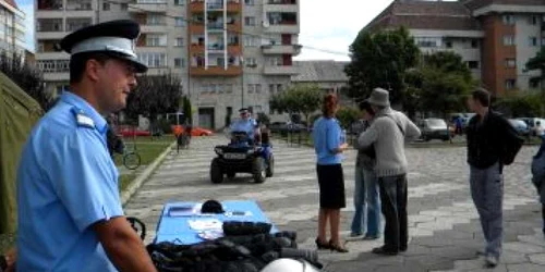 Bistriţa: Jandarmi s-au dezvăluit pentru bistriţeni