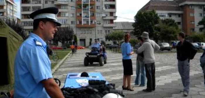 Bistriţa: Jandarmi s-au dezvăluit pentru bistriţeni