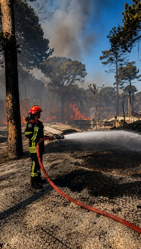 Incendii Franța FOTO IGSU