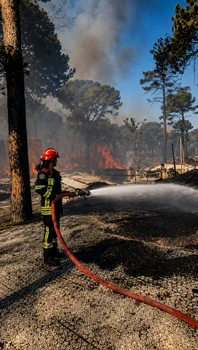 Incendii Franța FOTO IGSU