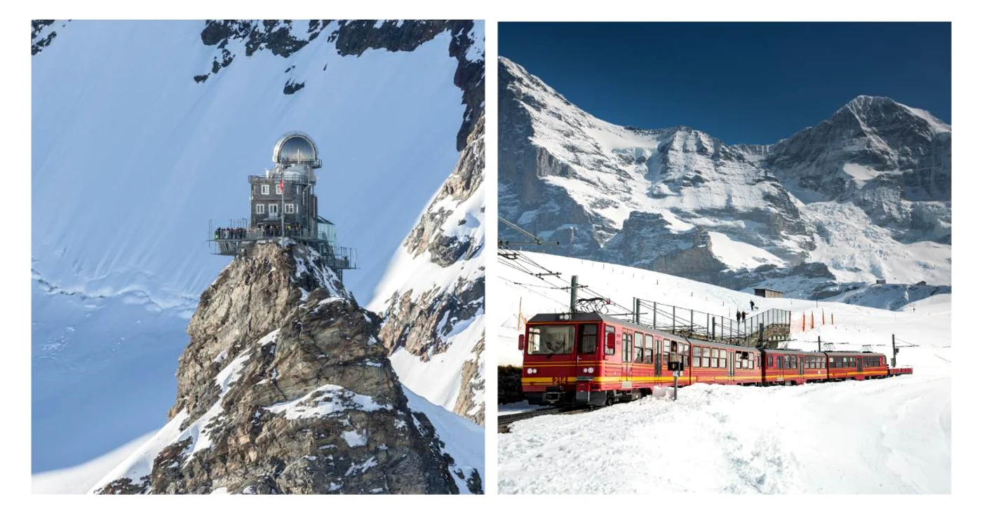 Gara Jungfraubahn este situată la o altitudine de peste 3.000 m (Foto: Shutterstock)