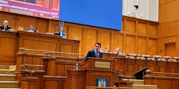 Sebastian Burduja   Parlament FOTO Fb Sebastian Burduja jpg