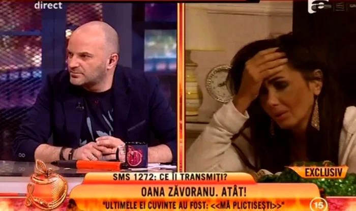 Oana Zăvoranu a "vândut" înmormântarea mamei sale trustului Intact