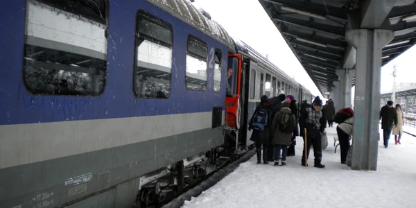 Trenurile au ajuns în Gara de Vest cu întârzieri de până la 60 de minute