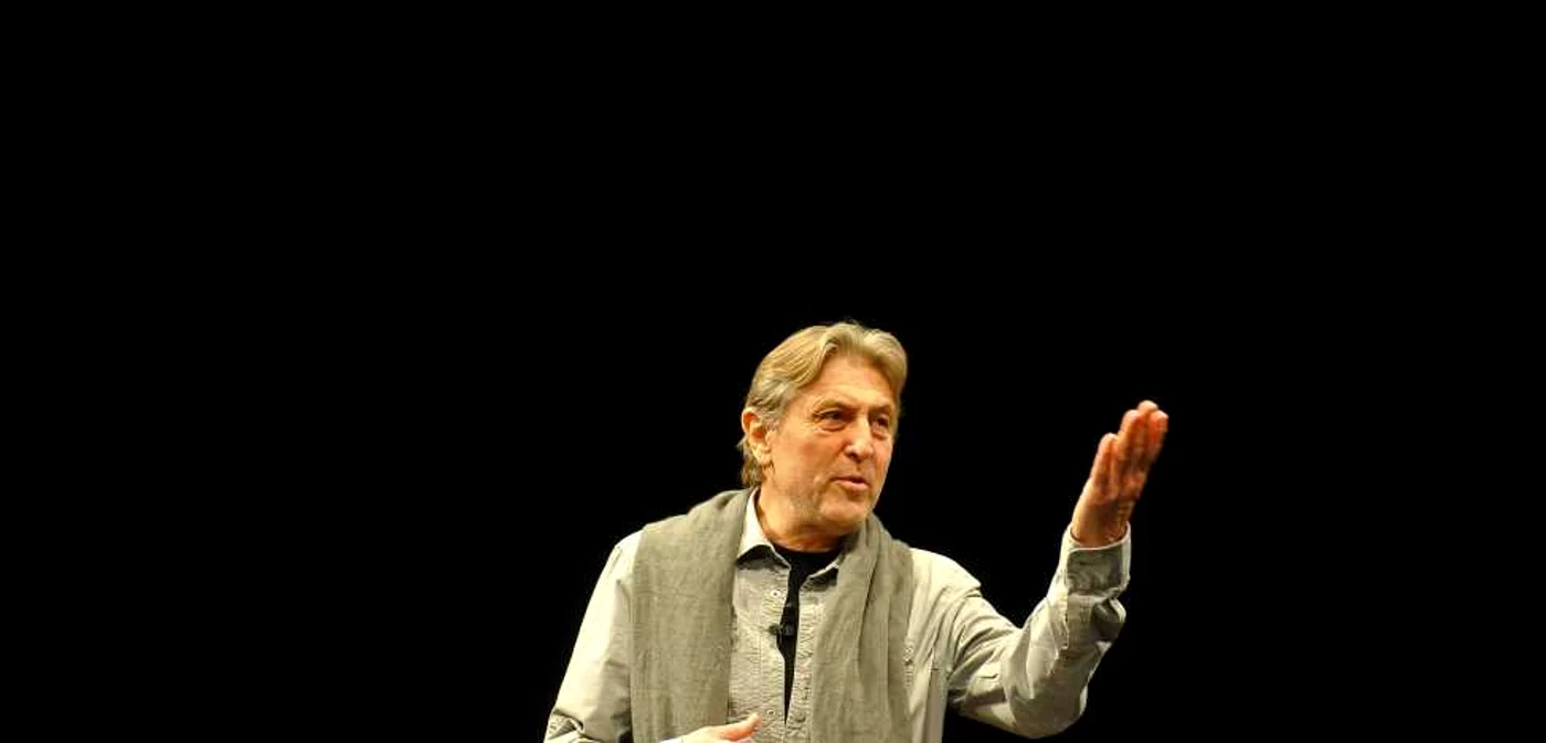 Andrei Şerban l-a jucat pe Lear, în vară, la una dintre repetiţiile cu public ale spectactacolului de la Teatrul Bulandra    FOTO Mediafax
