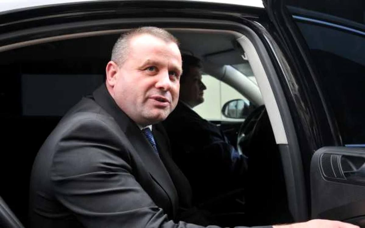 Fostul ministru al Muncii Ioan Botiş a răspuns joi întrebărilor anchetatorilor   FOTO: Mediafax