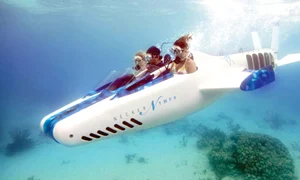 Pe Insula Neckar,  turiştii au la dispoziţie  chiar şi submarine jpeg