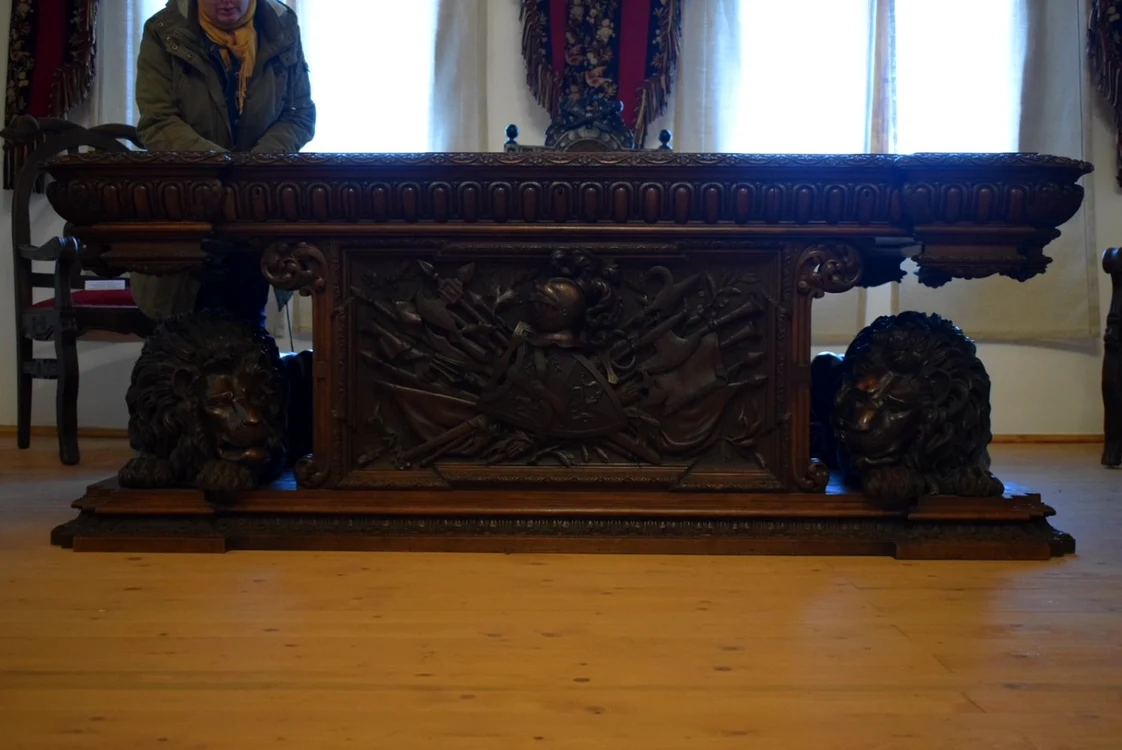 birou rege carol I muzeul golesti