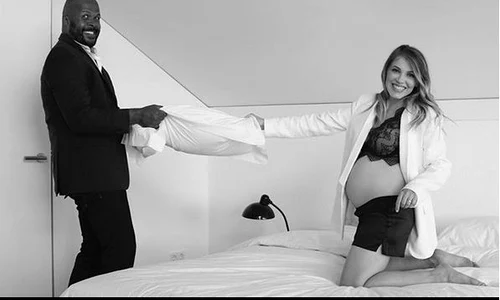 Andreea Ibacka a plâns când și a simțit prima oară fetița că se mișcă în burtică  jpeg