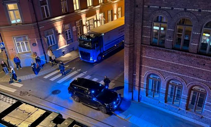 O explozie puternică a avut loc marți în centrul Oslo FOTO: X
