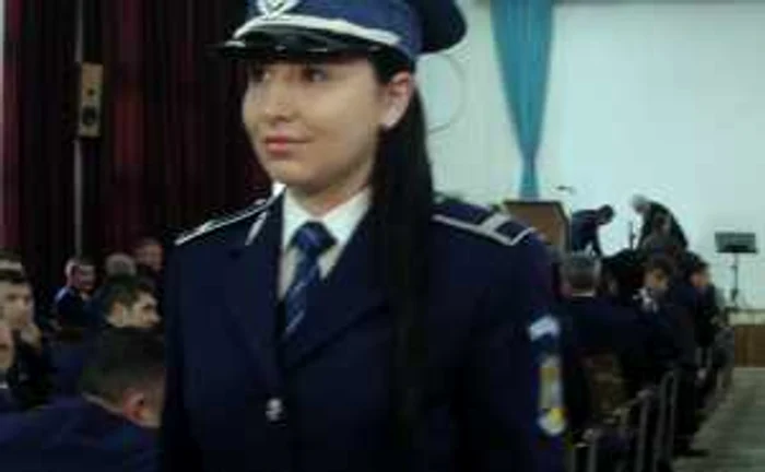 Ana Maria Tincu a primit titlul de poliţistul anului la Iaşi