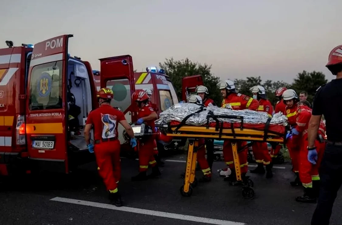 Zeci de peroane au fost rănite în exploziile de la Crevedia FOTO Inquam Photos