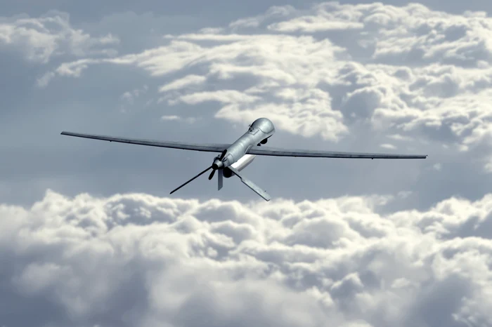 O dronă rusească a survolat spațiul aerian al Republicii Moldova