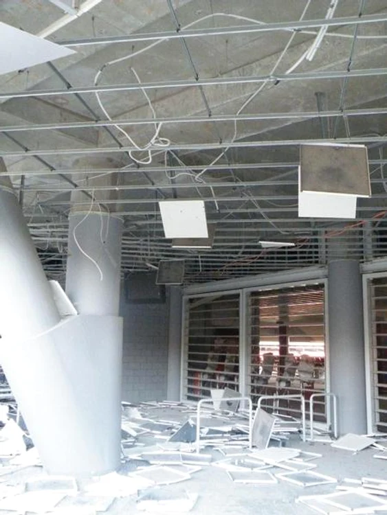 După război, Donbass Arena va avea nevoie de reparaţii serioase pentru a fi din nou utilizabila