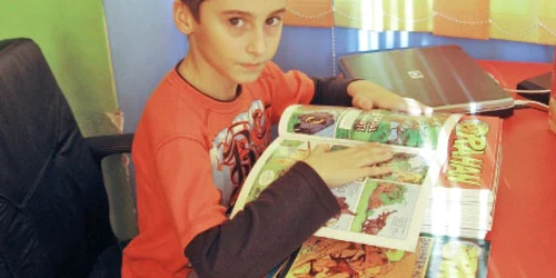 Andrei Leonard Şuică nu a pierdut niciun număr din colecţia „Rahan“