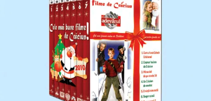 Boxul colecţiei va fi distribuit gratuit, astăzi, împreună cu primul DVD, care costă 11,99 lei