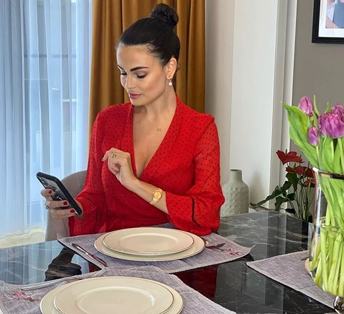 Anca Serea a vrut să se simtă ca la restaurant