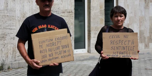 protest bistrita executati silit 