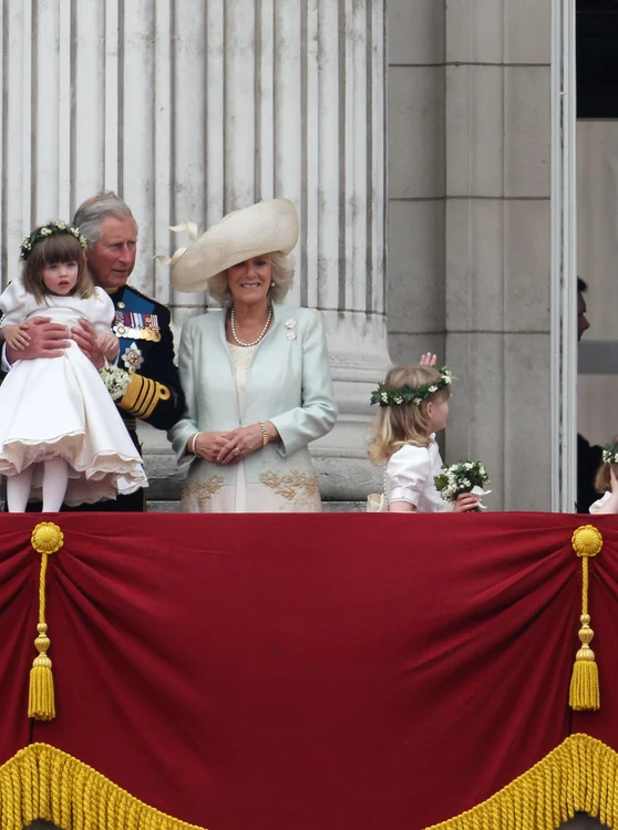 Royal Wedding   The Newlyweds Greet Wellwishers From The Buckingham Palace Balcony jpeg
