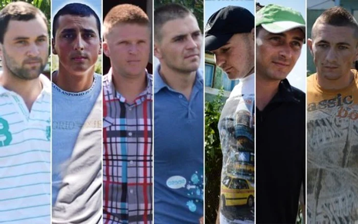 
    Cei şapte tineri condamnaţi pentru viol: Bogdan Boicu, Silviu Burada, Paul Burlacu, Ionuţ Surleac, Petrică Bolboceanu, Alin Rotaru şi Silviu Avădaneifoto: arhivă Click!  