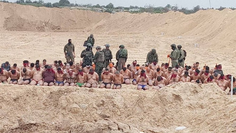 Cum explică armata israeliană fotografiile cu prizonieri palestinieni dezbrăcaţi VIDEO
