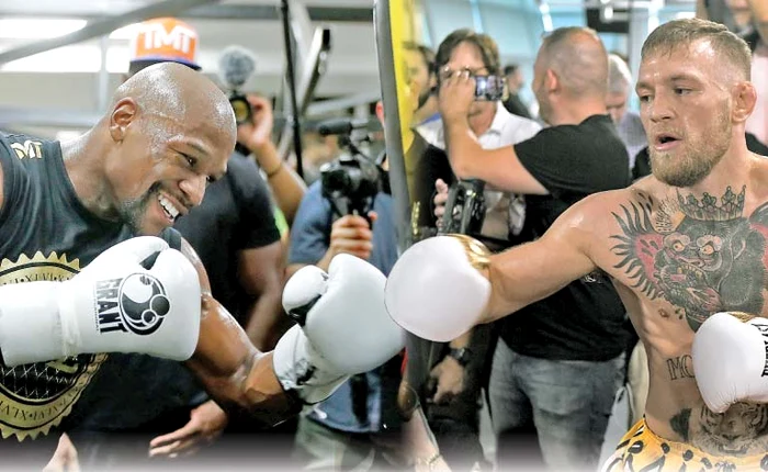 
    Floyd Mayweather vrea să-şi facă KO adversarul, pe Conor McGregor Foto: Gettyimages  