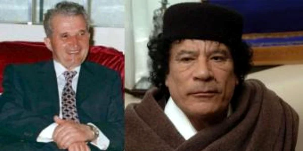 Ce aveau in comun Ceauşescu şi Gaddafi