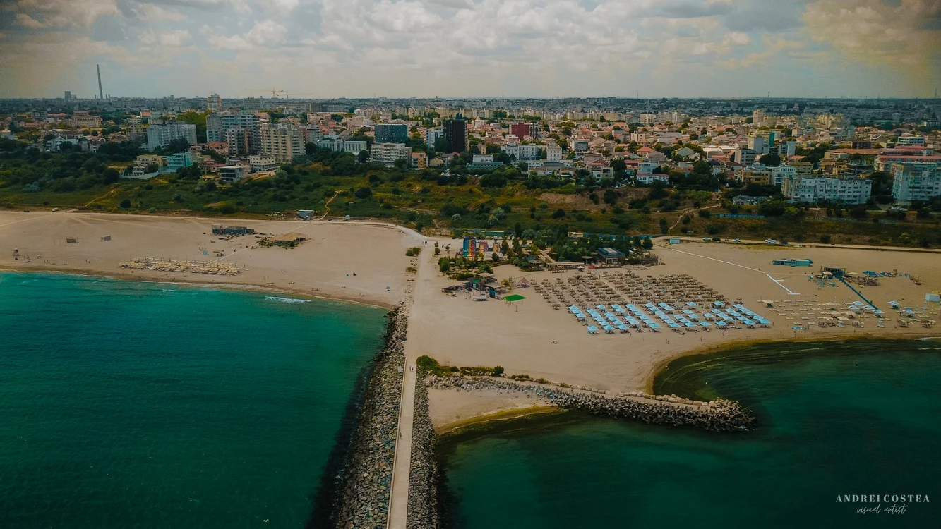 Plaja Constanța FOTO: Andrei Costea pentru Zoom Beach
