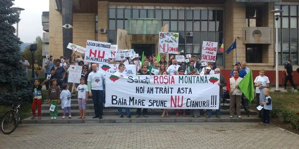 protest baia mare