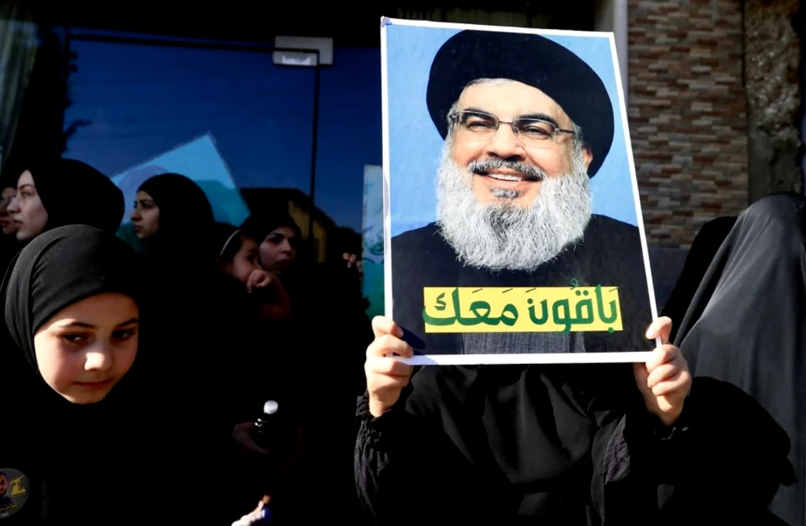 Liderul Hezbollah, Hassan Nasrallah, a fost ucis în luna septembrie FOTO EPA