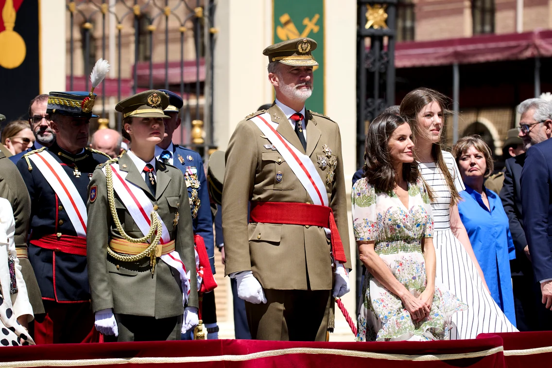 Regele Felipe, Regina Letizia, Printesa Leonor și Infanta Sofia