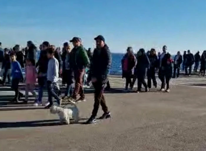 Litoral. Faleza de la Cazinoul din Constanța a fost plină